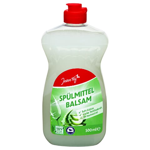 ⁨Jeden Tag Balsam Aloe Vera Płyn do Naczyń 500 ml⁩ w sklepie Wasserman.eu
