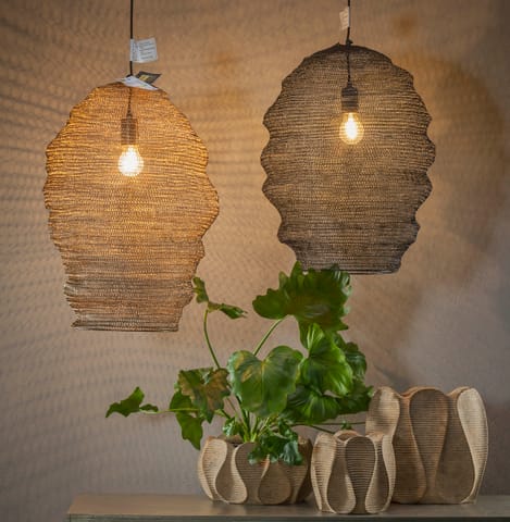 ⁨PTMD_Lampa wisząca MIKO-złota⁩ w sklepie Wasserman.eu