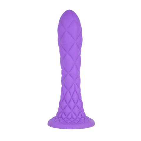⁨Dildo 18,5 cm Fantasy Line Dreamy (7") Purple Silexd⁩ w sklepie Wasserman.eu