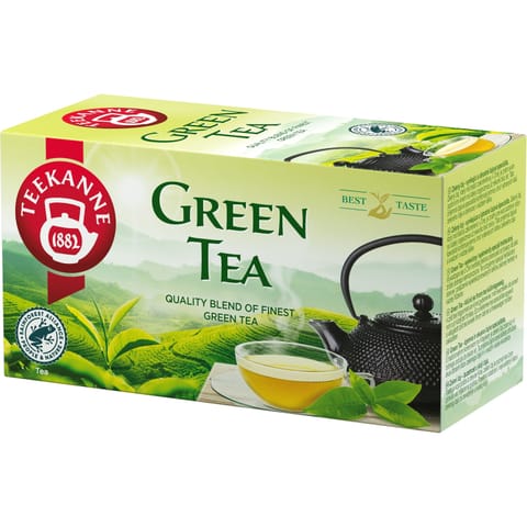 ⁨Herbata TEEKANNE zielona (20 torebek x 1,75g) Green Tea⁩ w sklepie Wasserman.eu