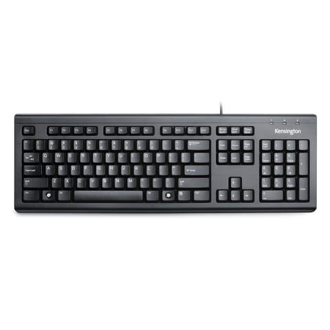 ⁨Kensington ValuKeyboard Black UK⁩ w sklepie Wasserman.eu