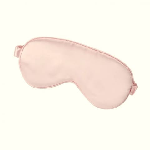 ⁨Maska na oczy do spania ELEGANT ciemny róż satynowa 20 x 9 cm OPK10CR⁩ w sklepie Wasserman.eu