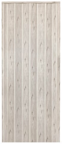 ⁨Drzwi harmonijkowe 001P DĄB ALASKA MAT - 80 cm⁩ w sklepie Wasserman.eu