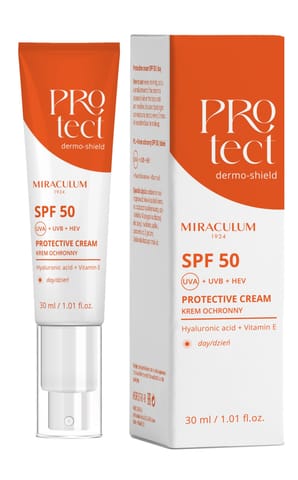 ⁨MIRAC PROTECT Dermo-Shield Krem ochronny SPF 50⁩ w sklepie Wasserman.eu