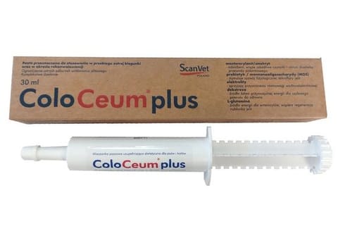 ScanVet Coloceum Plus pasta na biegunkę dla psów i kotów tuba 30ml w sklepie Wasserman.eu