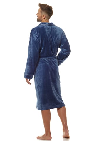 SZLAFROK L&L MĘSKI 2111 LUCA NAVY (kolor navy, rozmiar L) w sklepie Wasserman.eu
