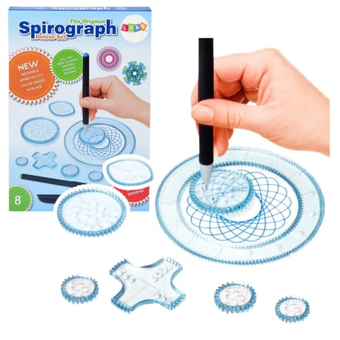 Zestaw Edukacyjny Spirograf Pisaki 27 Elementów w sklepie Wasserman.eu