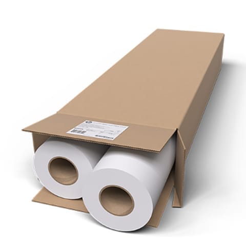 ⁨HP 914/45.7/50, Universal Bond Paper, matowy, 36", 2-pack, A6DE9A, 80 g/m2, papier, 914mmx45.7m, biały, do drukarek atramentowych,⁩ w sklepie Wasserman.eu