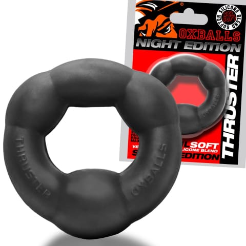 ⁨Pierścień erekcyjny THRUSTER cockring Night Edition Oxballs⁩ w sklepie Wasserman.eu