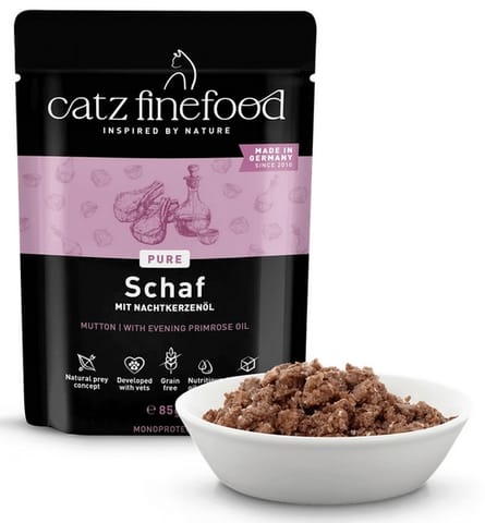⁨Catz Finefood Pure (Purrrr N.113) Owca saszetka 85g⁩ w sklepie Wasserman.eu