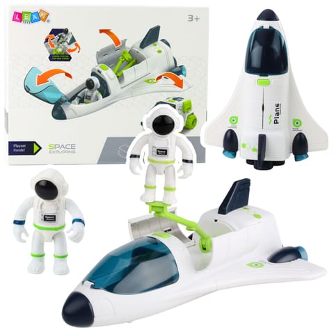 ⁨Statek Kosmiczny Figurki Kosmonautów Pojazd Kosmiczny Światła Dźwięki⁩ w sklepie Wasserman.eu