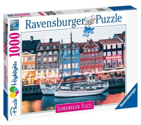 ⁨Puzzle 1000 Skandynawskie miasto⁩ w sklepie Wasserman.eu