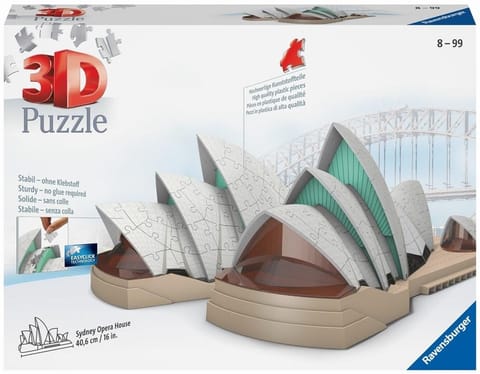 Puzzle 3D 216 Budynki nocą: Opera w Sydney w sklepie Wasserman.eu
