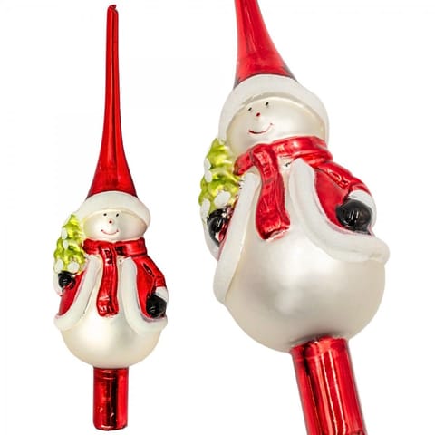 ⁨CZUBEK CHOINKOWY 28,5 CM BAŁWAN⁩ w sklepie Wasserman.eu