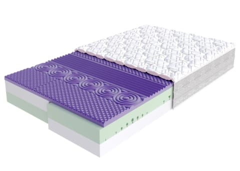⁨Materac piankowy AVELLINO pianka HR30, pianka HR44 - 200 x 200 - H3 średnio twardy - 28 cm⁩ w sklepie Wasserman.eu