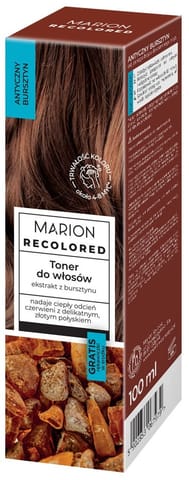 ⁨MARION Toner do włosów 100ml ANTYCZNY BURSZTYN⁩ w sklepie Wasserman.eu