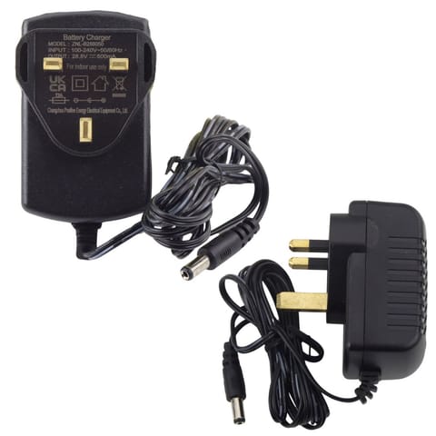 ⁨Ładowarka 28.8V 500MA Gniazdko Angielskie⁩ w sklepie Wasserman.eu