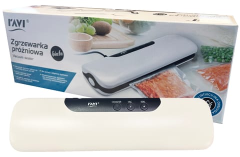 ⁨Zgrzewarka próżniowa do żywności Ravi Vacuum sealer VS8808⁩ w sklepie Wasserman.eu