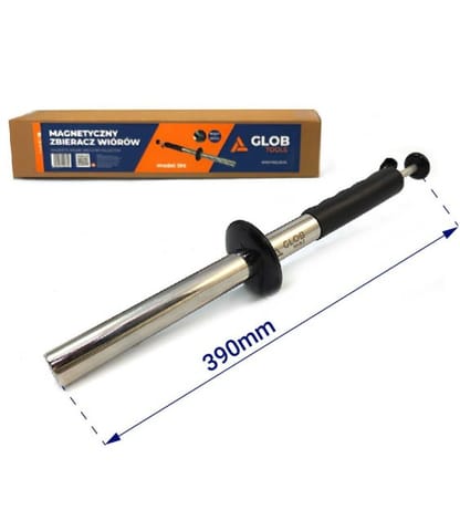 ⁨MAGNETYCZNY ZBIERACZ WIÓRÓW GLOB TOOLS 390MM⁩ w sklepie Wasserman.eu