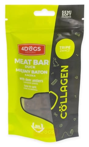 ⁨4DOGS Batony Semi-Soft Żwacz i poroże 2szt⁩ w sklepie Wasserman.eu