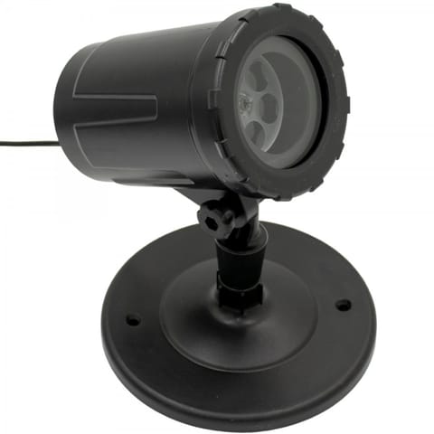 ⁨PROJEKTOR RZUTNIK LED PŁATKI ŚNIEGU⁩ w sklepie Wasserman.eu