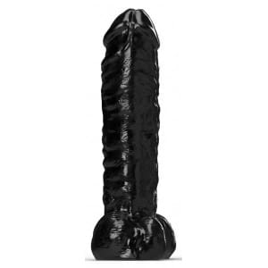 ⁨Dildo Steroid ABS10 The Gym Buddy 27 x 8.5cm All Black⁩ w sklepie Wasserman.eu