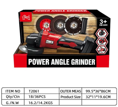 Interaktywna Szlifierka akumulatorowa dla dzieci 3+ Bezpieczna Tarcza + 3 Wymienne Rysunki Tarcz w sklepie Wasserman.eu