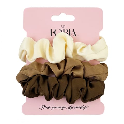 ⁨Zestaw frotek gumek do włosów 3w1 na plakietce PIN UP GUM158⁩ w sklepie Wasserman.eu