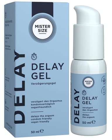 ⁨Mister Size Delay Gel 50 ml⁩ w sklepie Wasserman.eu