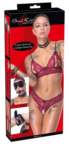 ⁨Bad Kitty Bondage Set Chain⁩ w sklepie Wasserman.eu