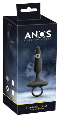 ⁨ANOS Flexible Butt Plug Vibrat⁩ w sklepie Wasserman.eu