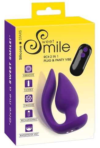 ⁨Smile RC 2in1 Plug & Panty Vib⁩ w sklepie Wasserman.eu