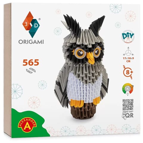 ⁨Alexander zestaw kreatywny Origami 3D - Sowa ZA6073⁩ w sklepie Wasserman.eu