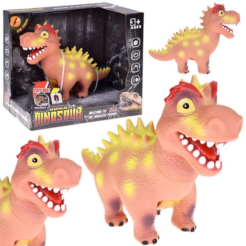 ⁨Interaktywny gumowy dinozaur figurka z dźwiękiem RYCZY ZA5725⁩ w sklepie Wasserman.eu