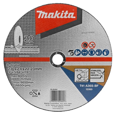 ⁨TARCZA PŁASKA DO METALU 230*2.0*22MM⁩ w sklepie Wasserman.eu