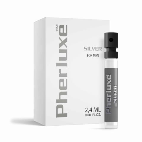 ⁨Feromony męskie Silver for men 2,4 ml Pherluxe B-Series⁩ w sklepie Wasserman.eu