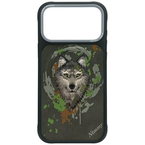 ⁨Etui Nimmy Wilk MagSafe do iPhone 17 Pro Max ciemnoszary⁩ w sklepie Wasserman.eu