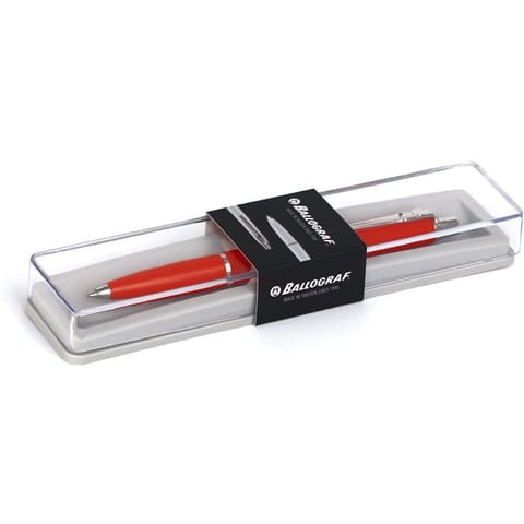 ⁨Długopis automatyczny BALLOGRAF EPOCA P czerwony BA-103 26 1 TOMA⁩ w sklepie Wasserman.eu