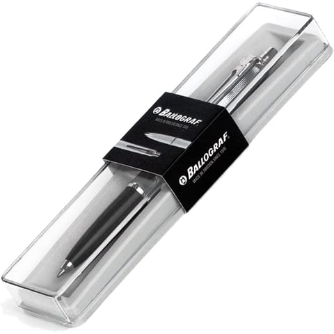 ⁨Długopis automatyczny BALLOGRAF EPOCA CHROME czarny BA-102 23 1 TOMA⁩ w sklepie Wasserman.eu