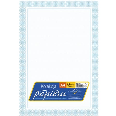 Dyplom certyfikat 170g (25 arkuszy) DZ250-1 MICHALCZYK I PROKOP w sklepie Wasserman.eu