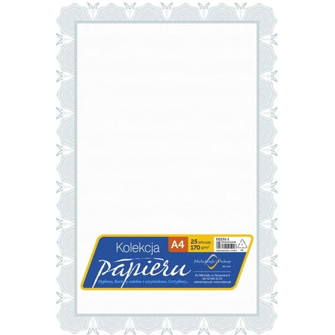 Dyplom certyfikat 170g (25 arkuszy) DZ251-1 MICHALCZYK I PROKOP w sklepie Wasserman.eu