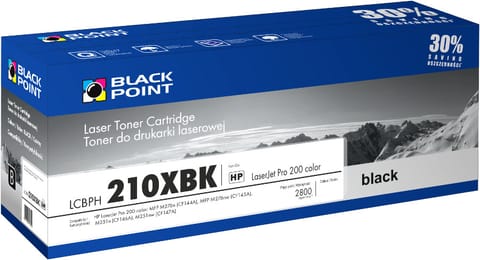 ⁨Toner BLACK POINT LCBPH210XBK Zamiennik HP CF210X LCBPH210XBK⁩ w sklepie Wasserman.eu