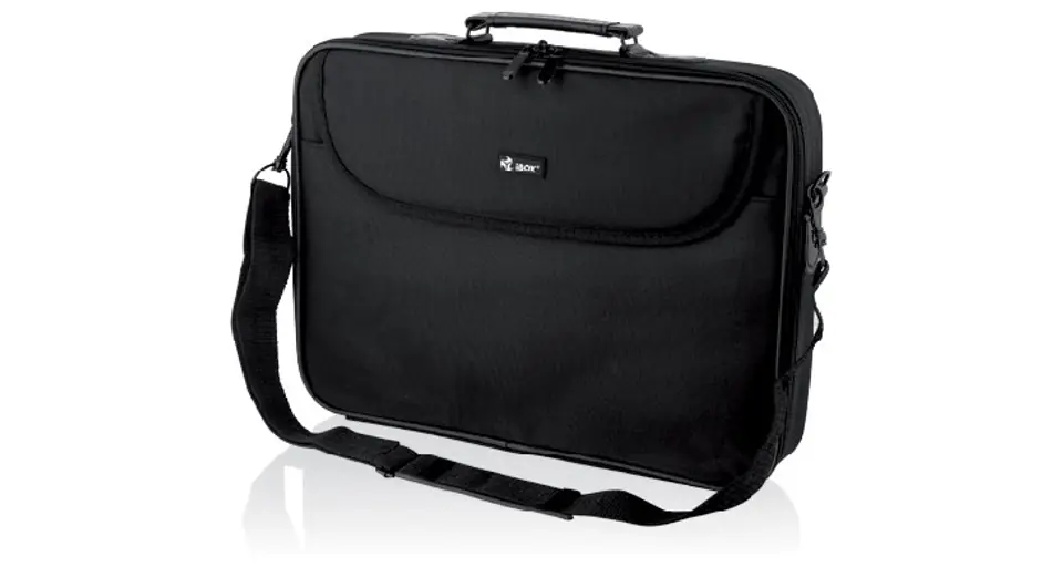 ⁨iBox ITNB09 notebook case 39.6 cm (15.6") Briefcase Black⁩ at Wasserman.eu