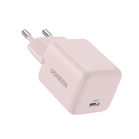 ⁨Ładowarka sieciowa X512 GaN USB-C 20W - różowa⁩ w sklepie Wasserman.eu