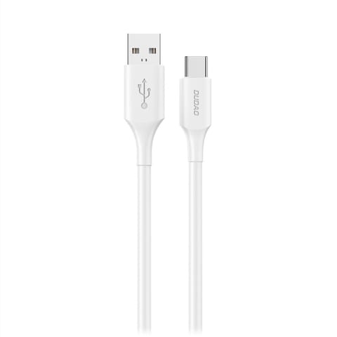 Kabel przewód USB-A - USB-C 6A 1.2m - biały w sklepie Wasserman.eu