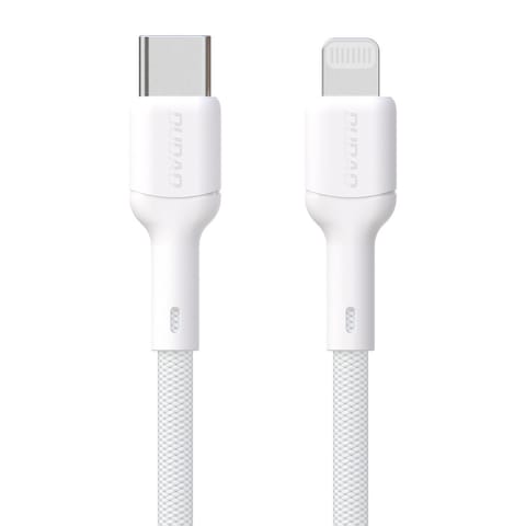 Kabel przewód USB-C - iPhone Lightning 30W 1m - biały w sklepie Wasserman.eu
