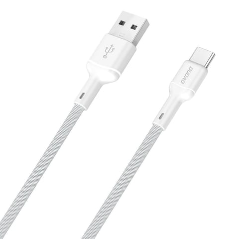 Kabel przewód USB-A - USB-C 5A 1m - biały w sklepie Wasserman.eu