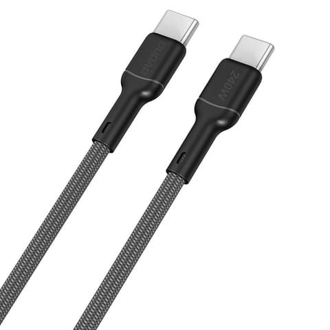 Kabel przewód USB-C PD 240W 1.2m - czarny w sklepie Wasserman.eu