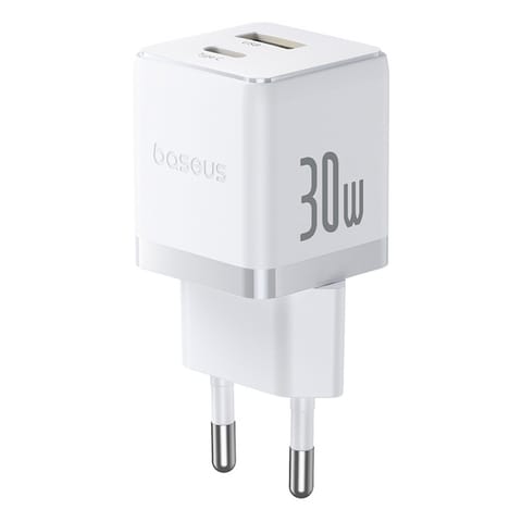 ⁨Ładowarka sieciowa Palm 30W USB-C USB-A - biała⁩ w sklepie Wasserman.eu