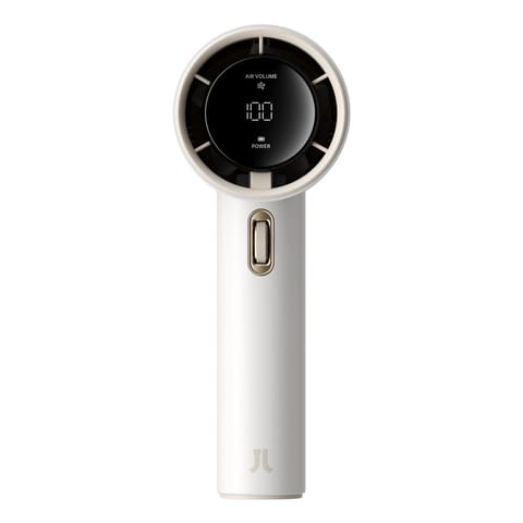⁨Mini wiatrak wentylator dmuchawa przenośna - 3600mAh - biały⁩ w sklepie Wasserman.eu